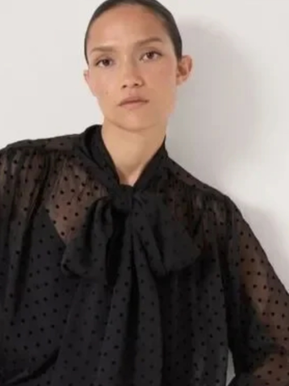 Fossil Blouse black size large